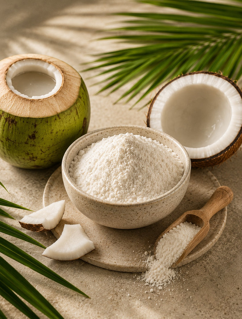 Agua de coco en polvo
