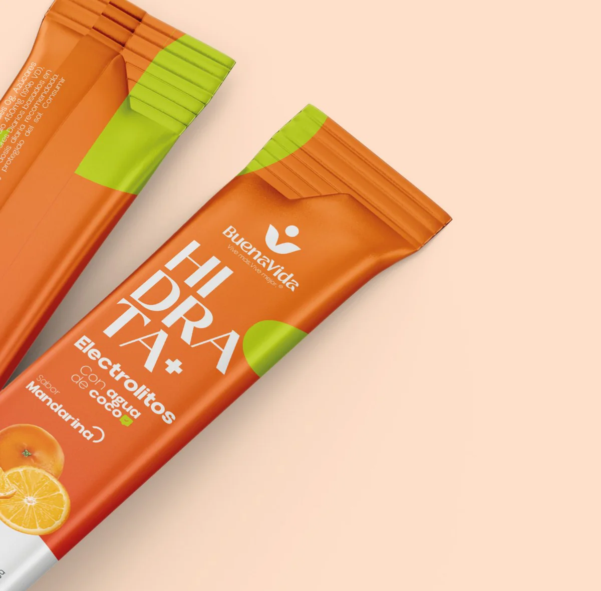 Hidrata+ Electrolitos, sabor Mandarina